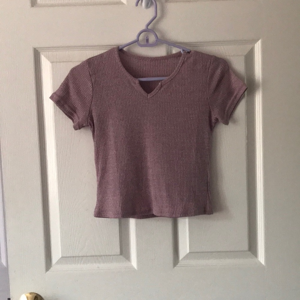Pink Crop Top